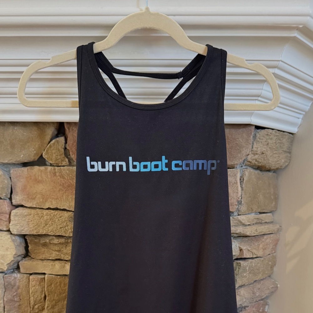 Burn Boot Camp Women's Black Logo Tank Top